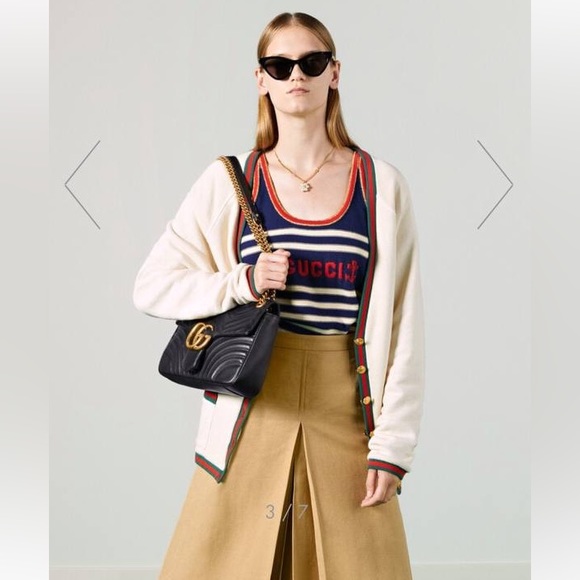 Gucci GG Marmont medium shoulder bag - Picture 4 of 12